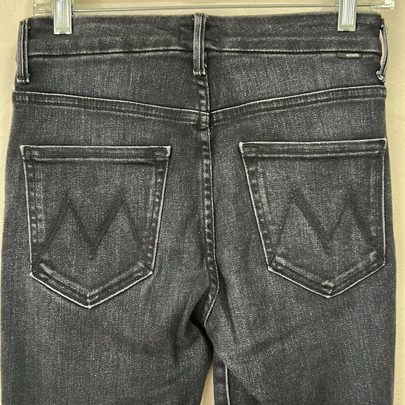 Mother High Waisted Looker Ankle Skinny Jeans in Encounters at Night sz 27 - Picture 7 of 13